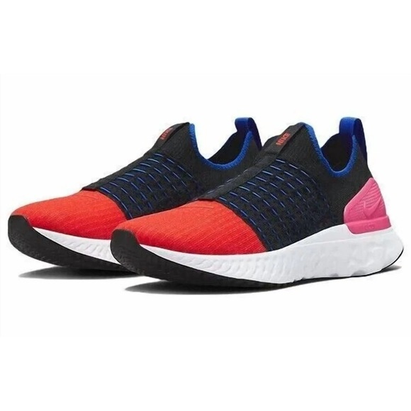 Nike Shoes - Nike React Phantom Run Flyknit 2 'Black Bright Crimson